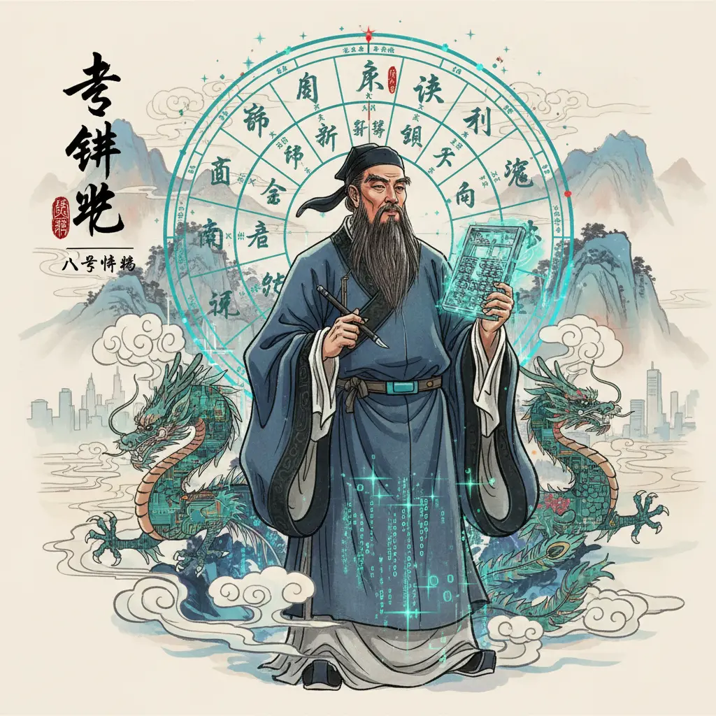 八字命盤 - 李鐵筆