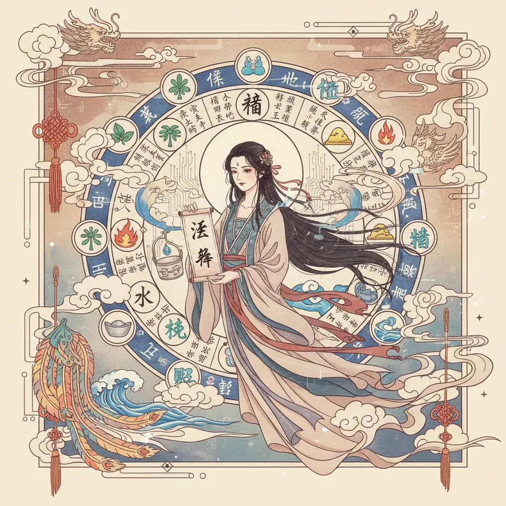 八字命盤 - 江幸芬