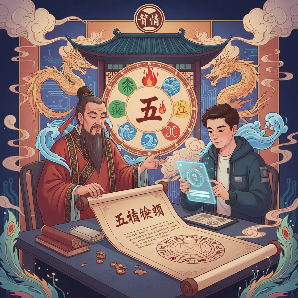五行查詢 - 算命