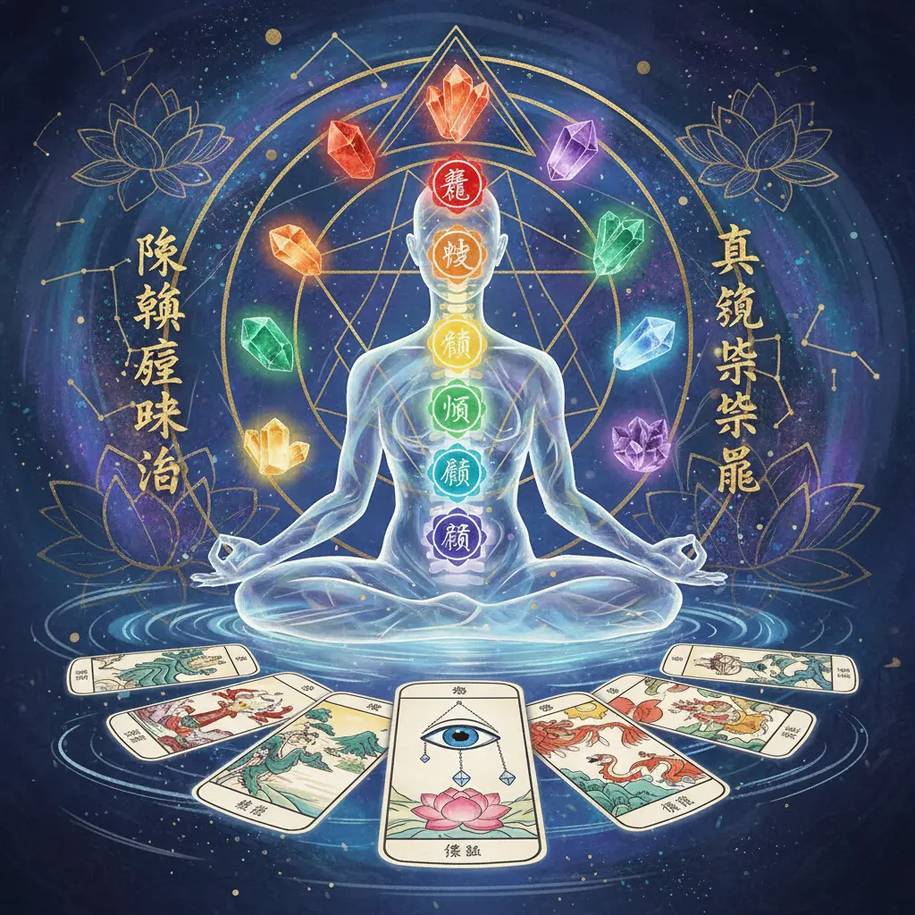 直覺塔羅 - 脈輪療愈水晶