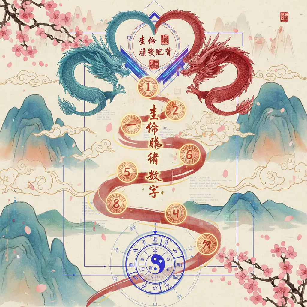 生命靈數配對 - 生命路徑數字