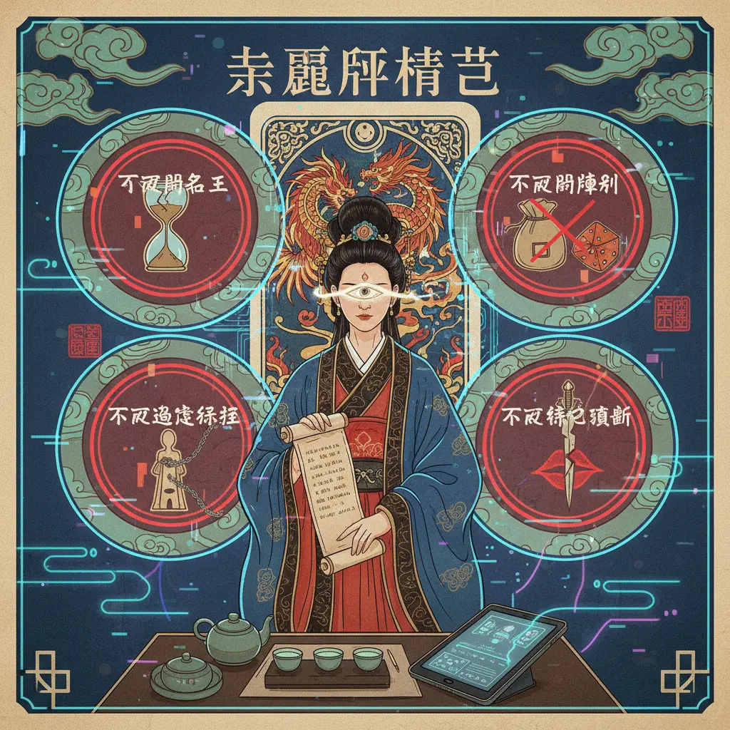 塔羅牌解讀 - 塔羅牌禁忌