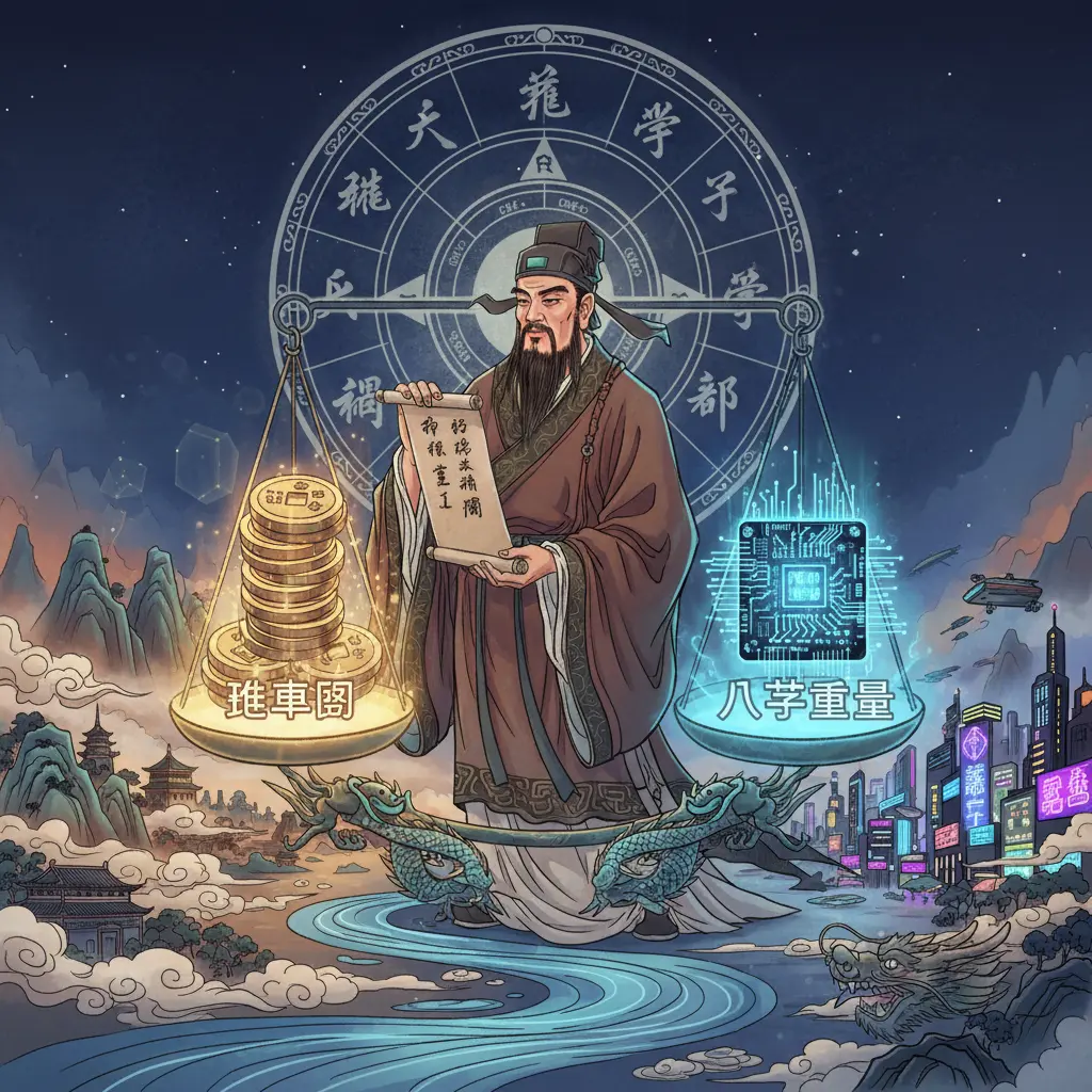 八字重量 - 推背圖