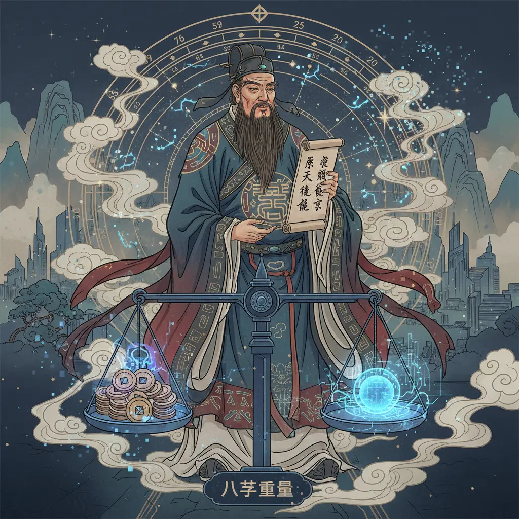 八字重量 - 袁天罡