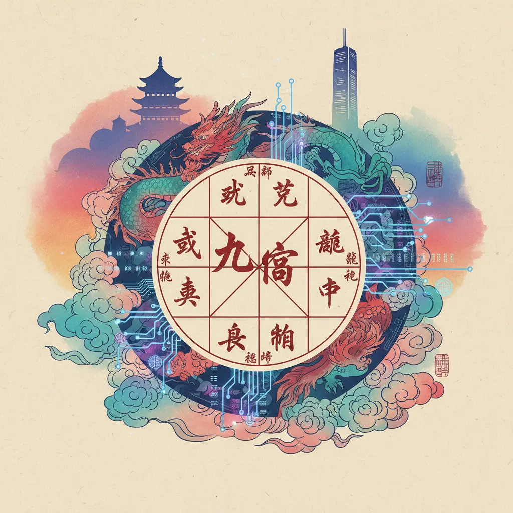 奇門遁甲 - 九宮