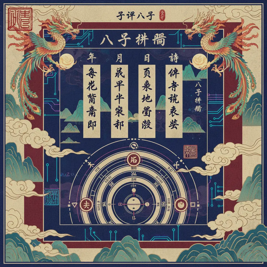 子平八字 - 八字排盤